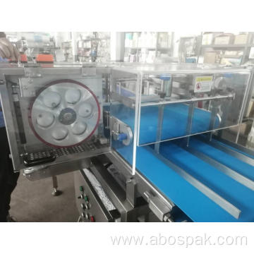 Automatic sesame burger buns pillow food packing machine